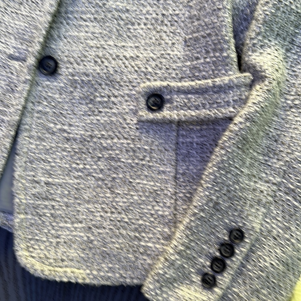 Talbots Grey Tweed Blazer - Picture 3 of 4